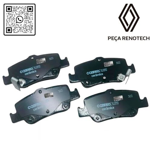 410608481R - PASTILHA DE FREIO DIANTEIRAS - 1.6 16V - CAPTUR  DUSTER-1